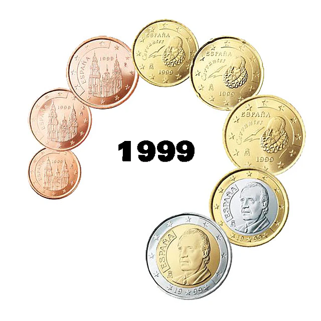 Espanha - Série Anual Euro 1999 - (UNC) 