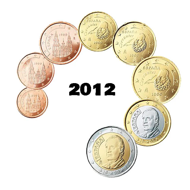 Espanha - Série Anual Euro 2012 - (UNC)