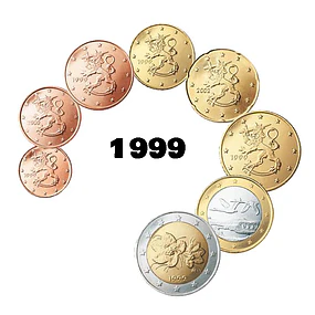 Finlândia - Série Anual Euro 1999 - (UNC)