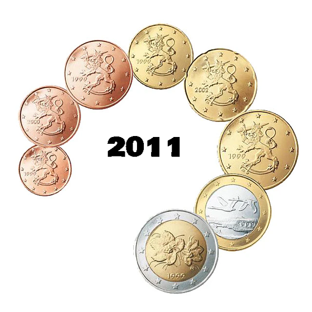 Finlândia - Série Anual Euro 2011 - (UNC)