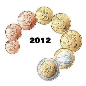 Finlândia - Série Anual Euro 2012 - (UNC)