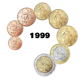 França - Série Anual Euro 1999 - (UNC) 