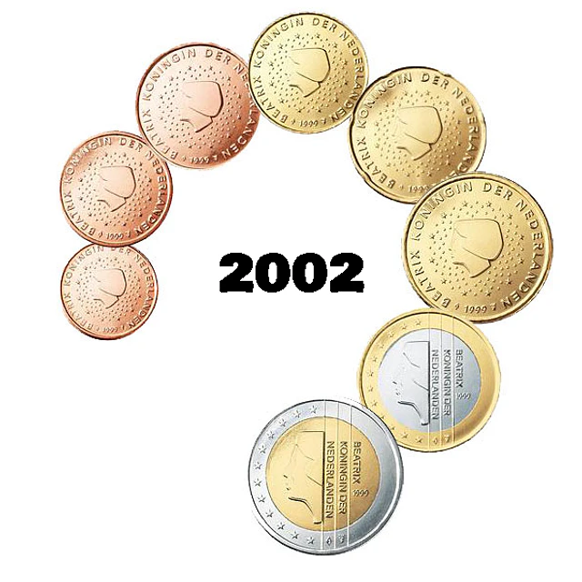 Holanda - Série Anual Euro 2002 - (UNC) 