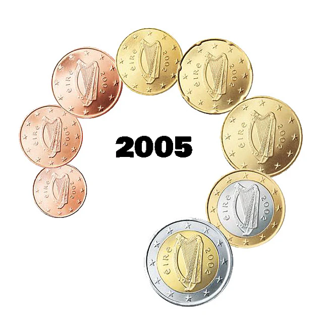 Irlanda - Série Anual Euro 2005 - (UNC) 