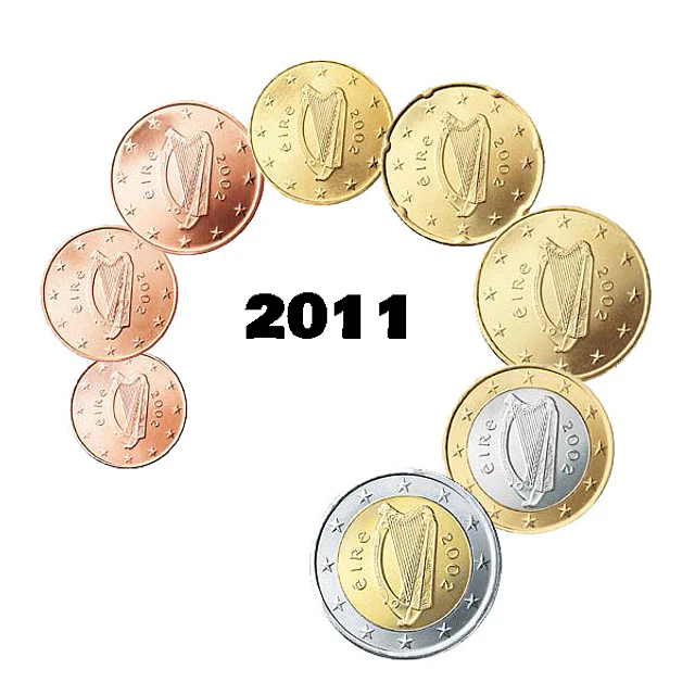 Irlanda - Série Anual Euro 2011 - (UNC) 
