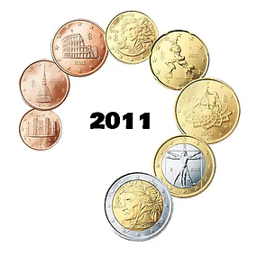 Itália - Série Anual Euro 2011 - (UNC) 