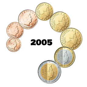 Luxemburgo - Série Anual Euro 2005 - (UNC) 