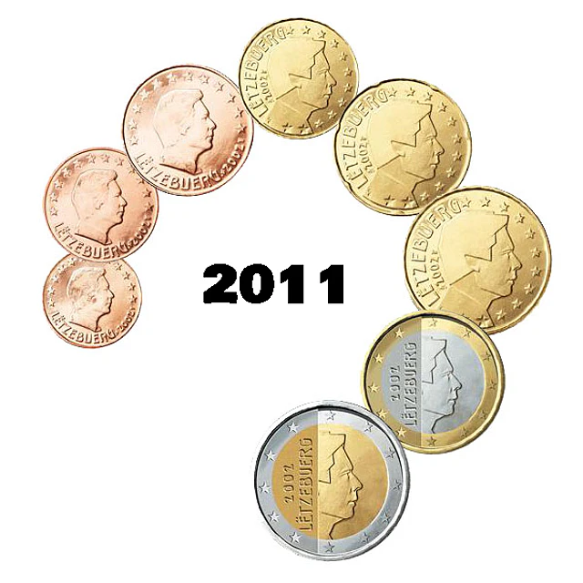 Luxemburgo - Série Anual Euro 2011 - (UNC) 