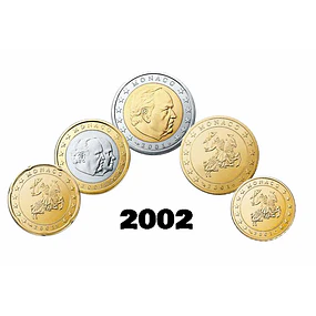 Mónaco - Série Anual Euro 2002 (UNC) 
