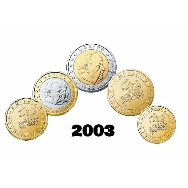 Mónaco - Série Anual Euro 2003 (UNC)