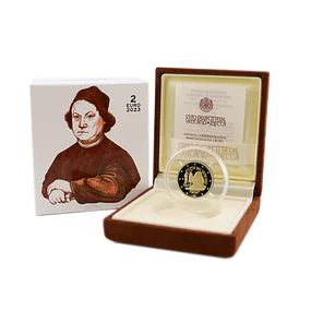 Vaticano - 2 Euro 2023 Centenário da Morte de Perugino (Proof)