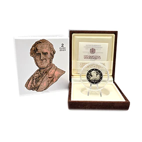 Vaticano - 2 Euro 2023 150.º Aniversário da Morte de Alessandro Manzoni (Proof)