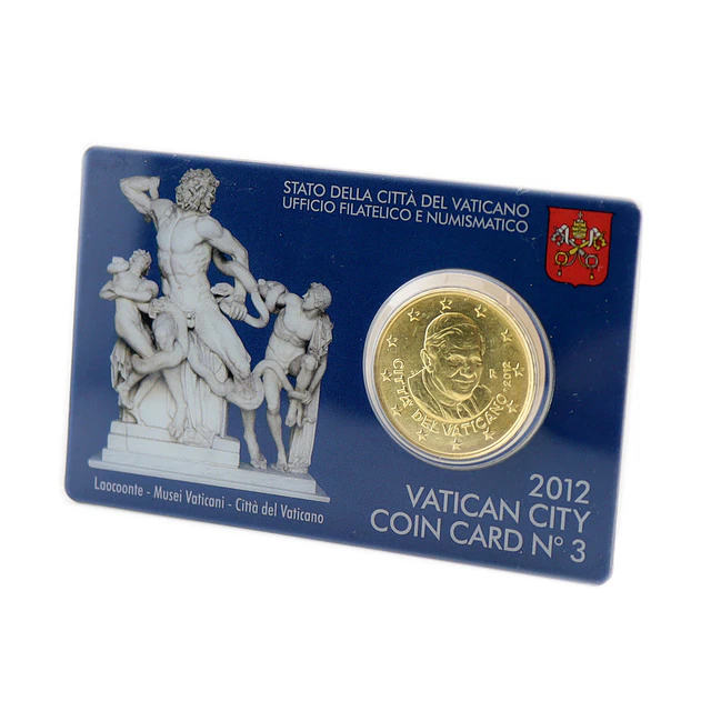 Vaticano – Coincard Oficial 0,50€ 2012 – Nº 3