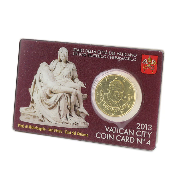 Vaticano – Coincard Oficial 0,50€ 2013 – Nº 4