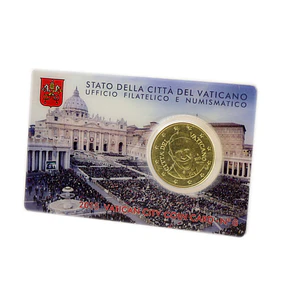 Vaticano – Coincard Oficial 0,50€ 2015 – Nº 6