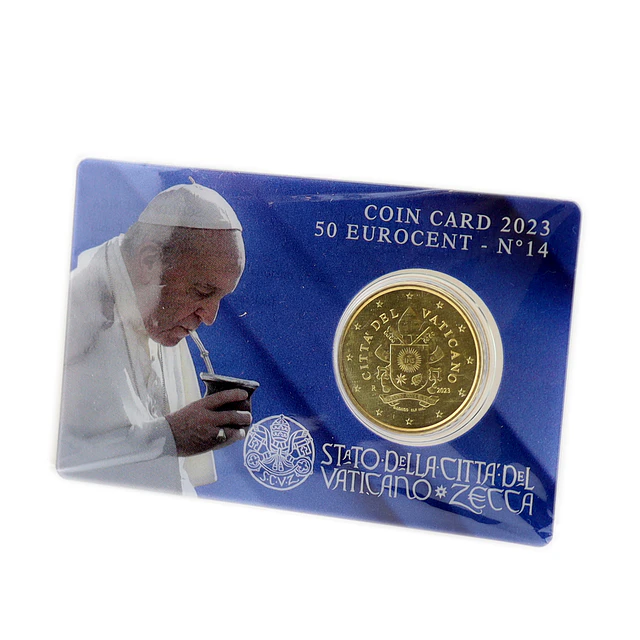 Vaticano - 0.50 Euro 2023 Coincard Nº 14