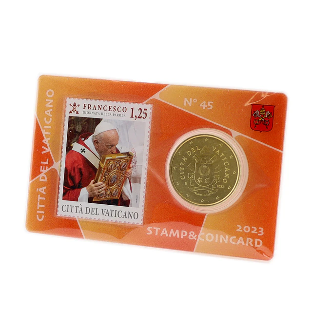 Vaticano – Coincard Oficial 0,50€ 2023 – Nº 45