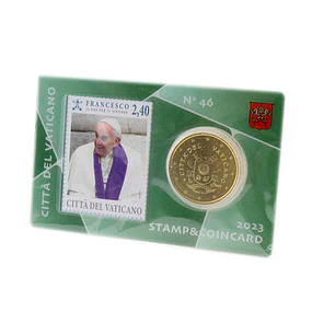 Vaticano – Coincard Oficial 0,50€ 2023 – Nº 46