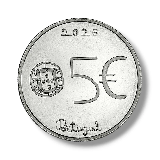 5.00 Euro - Moeda Comemorativa Multiculturalidade Cuproniquel