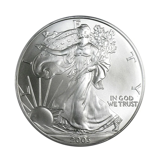 EUA - One Dollar Eagle 2003 Prata
