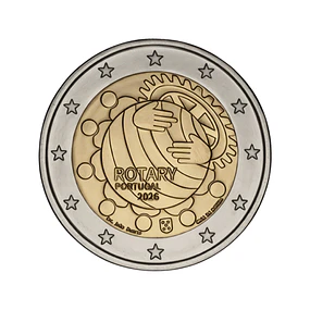 BNC - 2 Euro “Servir a Comunidade – Centenário do Rotary em Portugal” 2026