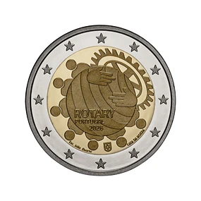 Proof - 2 Euro “Servir a Comunidade – Centenário do Rotary em Portugal” 2026