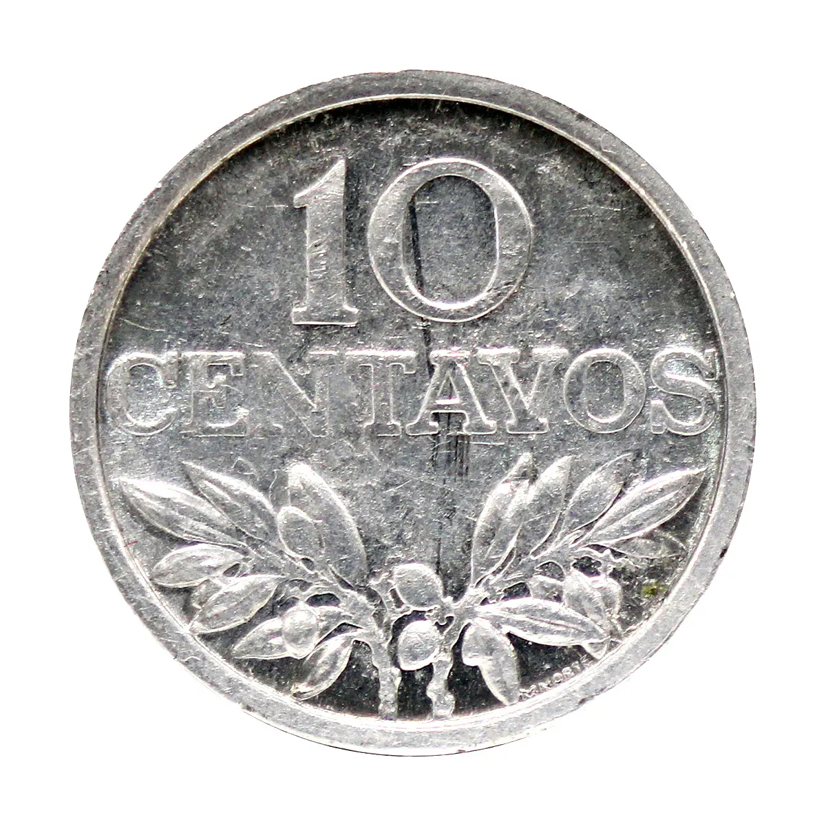 ゲスト('10スペイン) 10 Centavos 1969 Aluminio