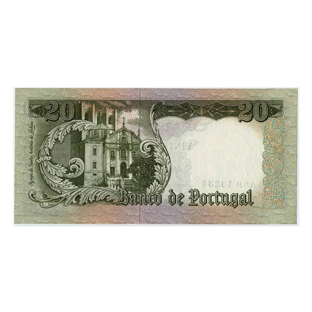 20 Escudos Santo António 26.05.1964