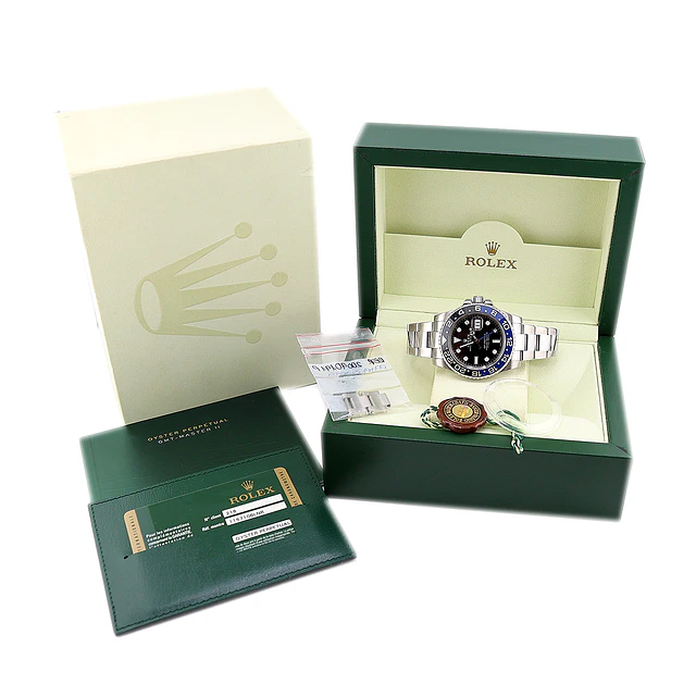 Rolex GMT‑Master II “Batman” – Ref. 116710BLNR