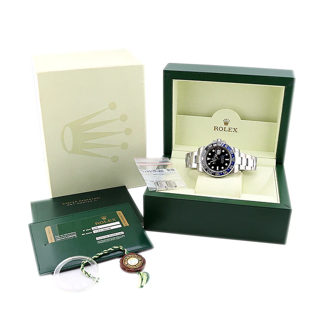 Rolex GMT‑Master II “Batman” – Ref. 116710BLNR