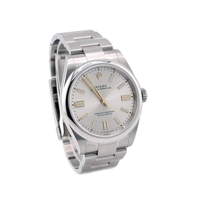 Rolex Oyster Perpetual 41 – Ref. 134300 – Mostrador Prata - (2026) 