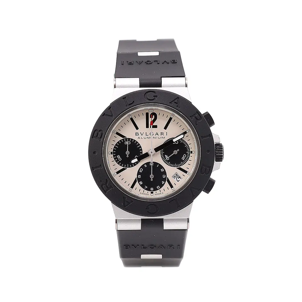 Bulgari Bvlgari Aluminium Diagono – Ref. BB40ATCH (2025)