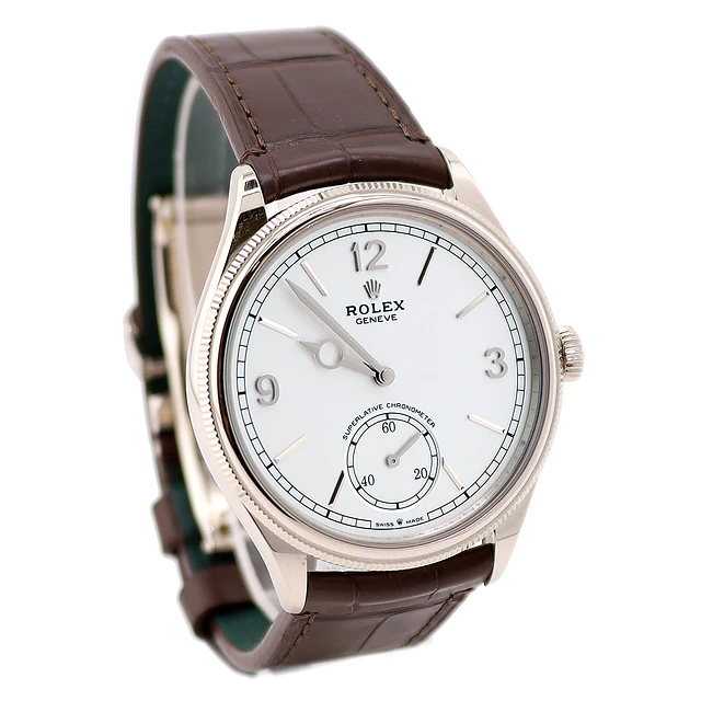 Rolex 1908 – Ref. 52509 – Ouro Branco – (2025)