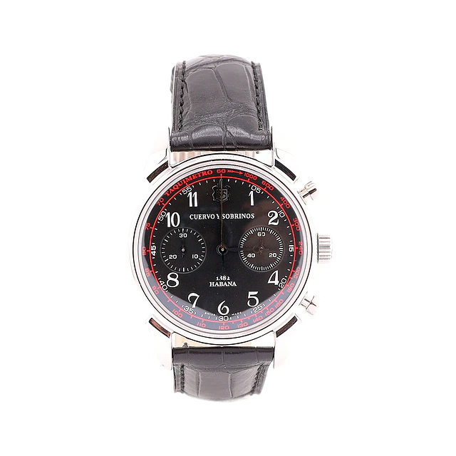 Cuervo y Sobrinos Chronograph Ref. 3199.1N