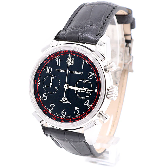 Cuervo y Sobrinos Chronograph Ref. 3199.1N