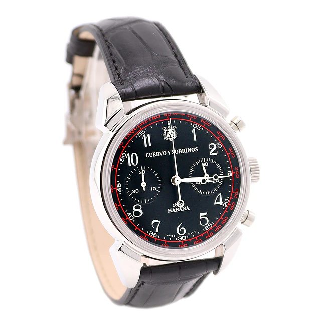 Cuervo y Sobrinos Chronograph Ref. 3199.1N
