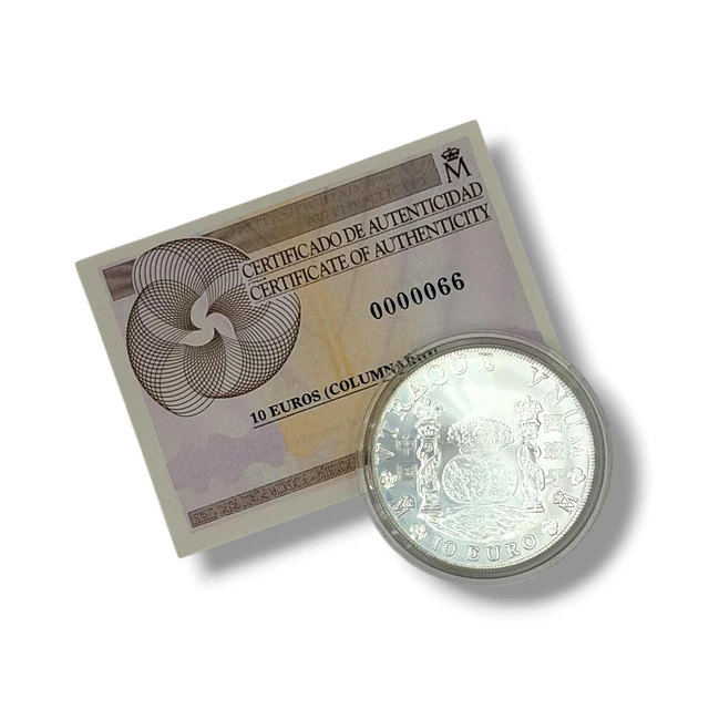 Espanha - 10.00 Euros Ano da Espanha na China 2007 Prata-Proof 