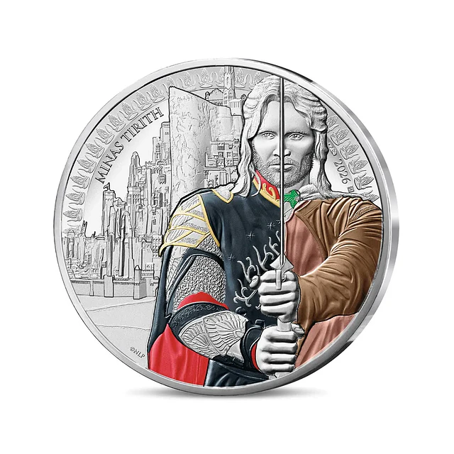 França - 50 Euros Aragorn and Minas Tirith - Senhor dos Anéis 2026 - COPIE