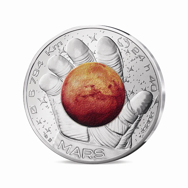 França - 10 Euros– Marte Edição Oficial - “A Odisseia no Espaço com Thomas Pesquet”