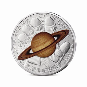 França - 10 Euros– Saturno Edição Oficial - “A Odisseia no Espaço com Thomas Pesquet”