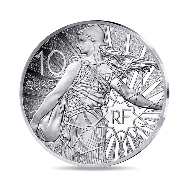 França - 10 Euros– La Toison d’Or 2024 - Prata Proof