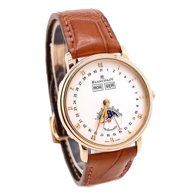 Blancpain Villeret – Ref. 6263 3642 55A – Ouro Rosa