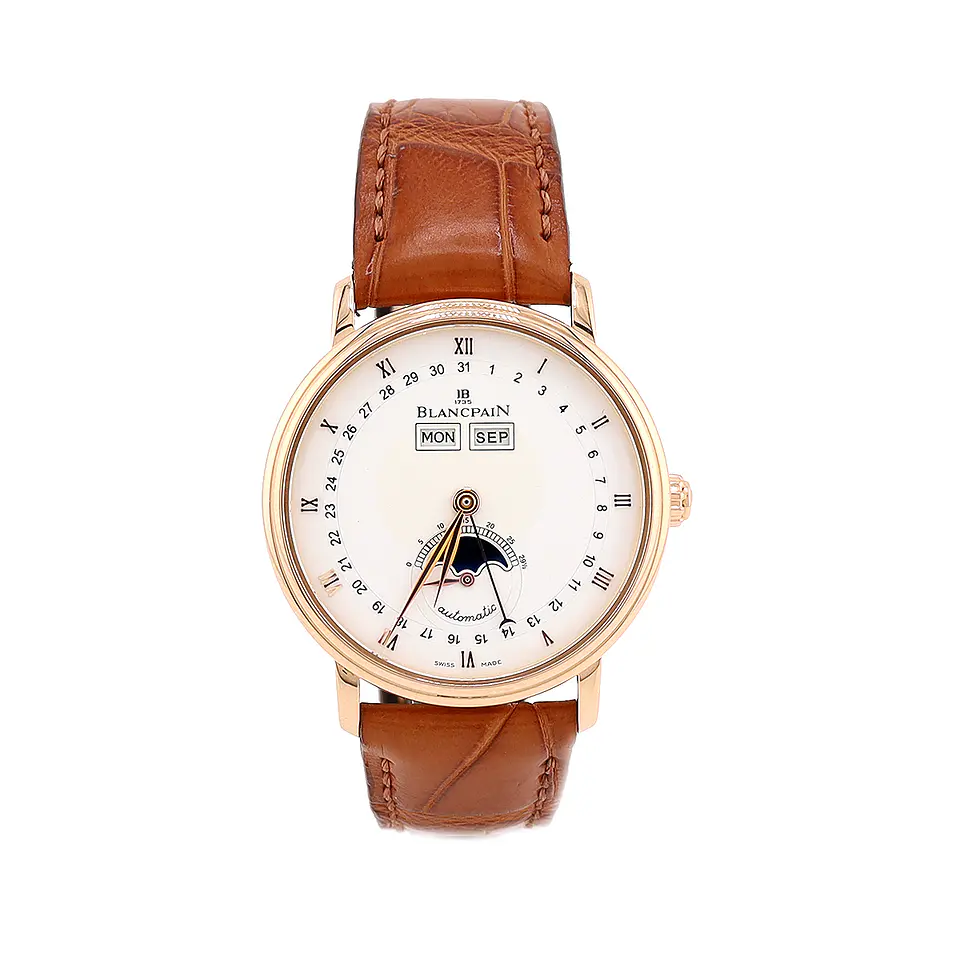 Blancpain Villeret – Ref. 6263 3642 55A – Ouro Rosa