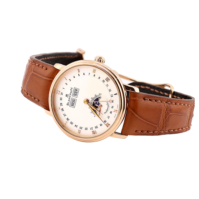 Blancpain Villeret – Ref. 6263 3642 55A – Ouro Rosa