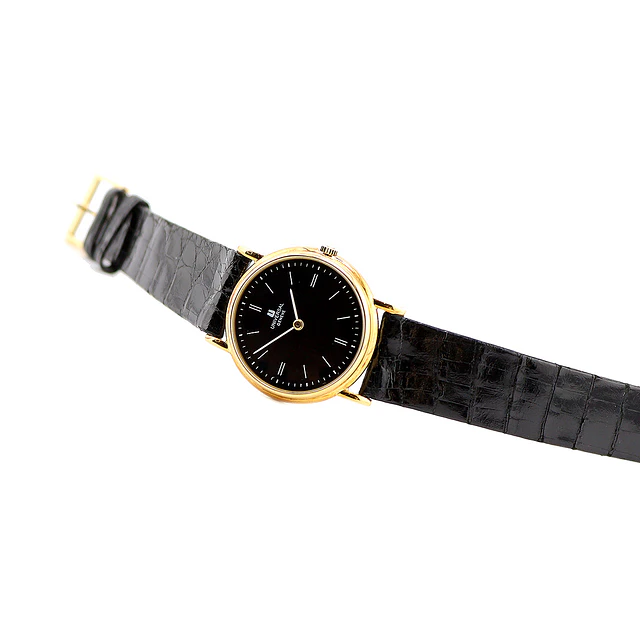 Universal Genève 18K Obsidian Dial – Ref. 1400