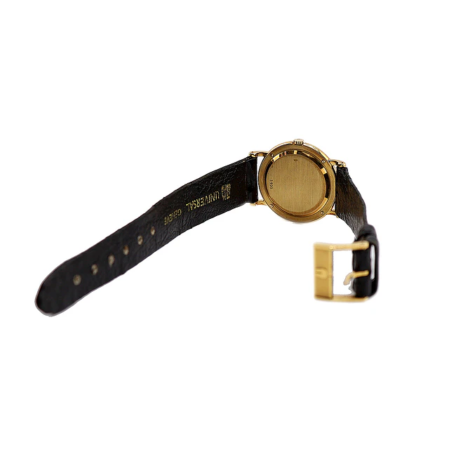 Universal Genève 18K Obsidian Dial – Ref. 1400