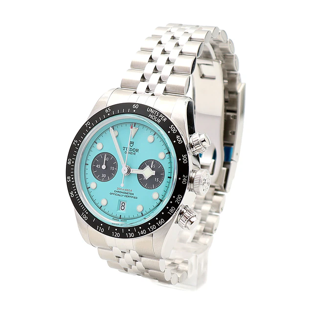 Tudor Black Bay Chrono “Flamingo Blue” – Ref. 79360N-0024