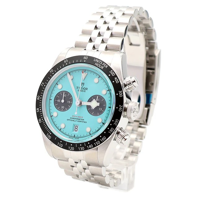 Tudor Black Bay Chrono “Flamingo Blue” – Ref. 79360N-0024