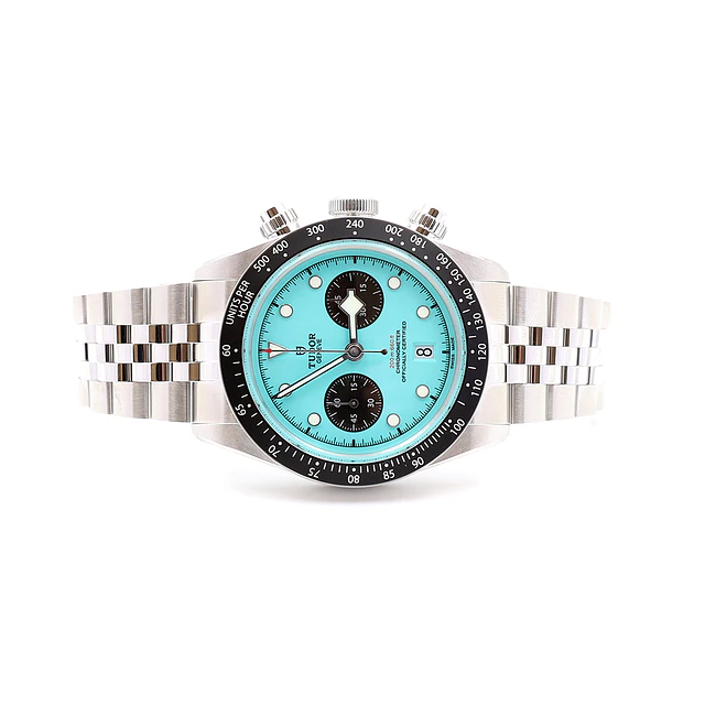 Tudor Black Bay Chrono “Flamingo Blue” – Ref. 79360N-0024
