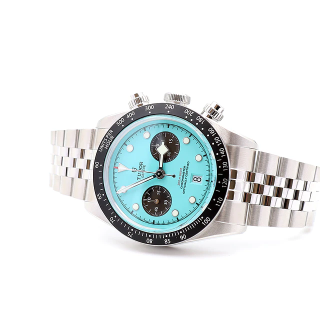 Tudor Black Bay Chrono “Flamingo Blue” – Ref. 79360N-0024